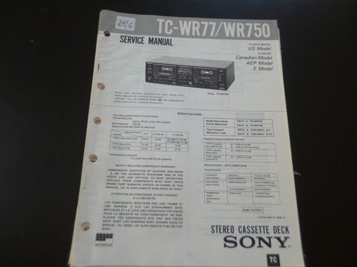 Original service manual - original,