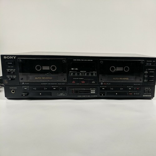 Sony wr750 cassette - sony, deck