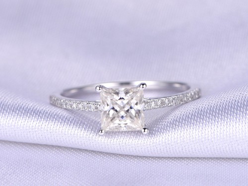 Anello donna oro bianco - in,